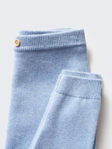MANGO KIDS Tapered Broek in Blauw