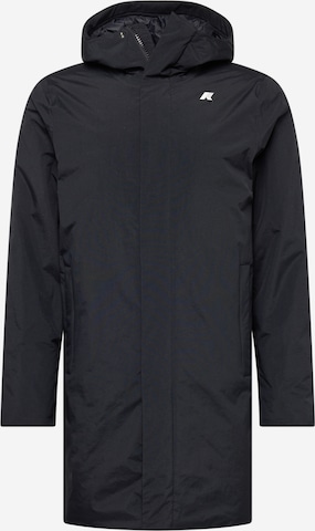 K-Way Zimní bunda 'THOMAS' – černá: přední strana