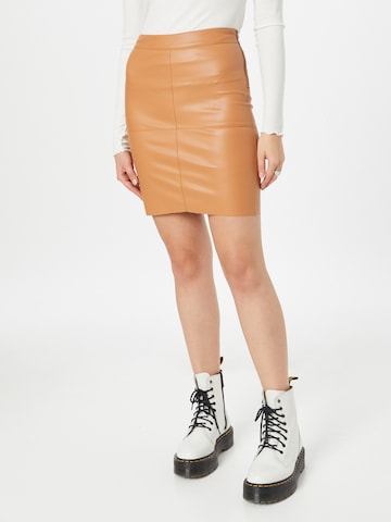 VERO MODA Skirt 'OLYMPIA' in Beige: front