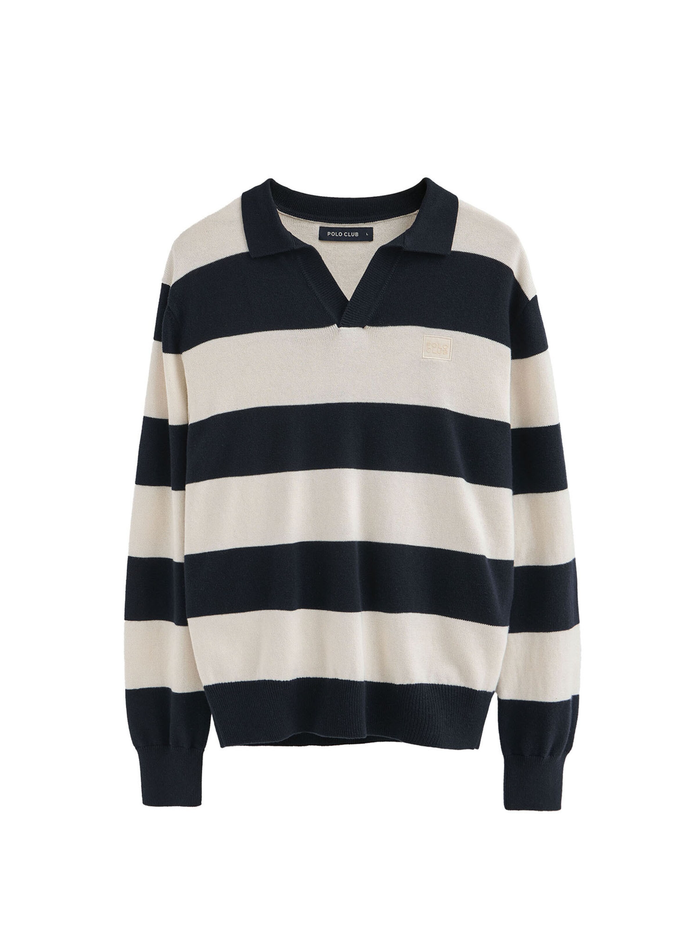 Polo Club Pullover in Beige: Vorderseite