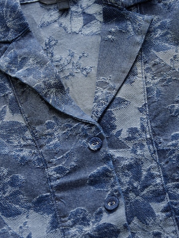 Next Bluse i blå