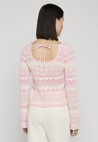 Pull-over Estelou en rose