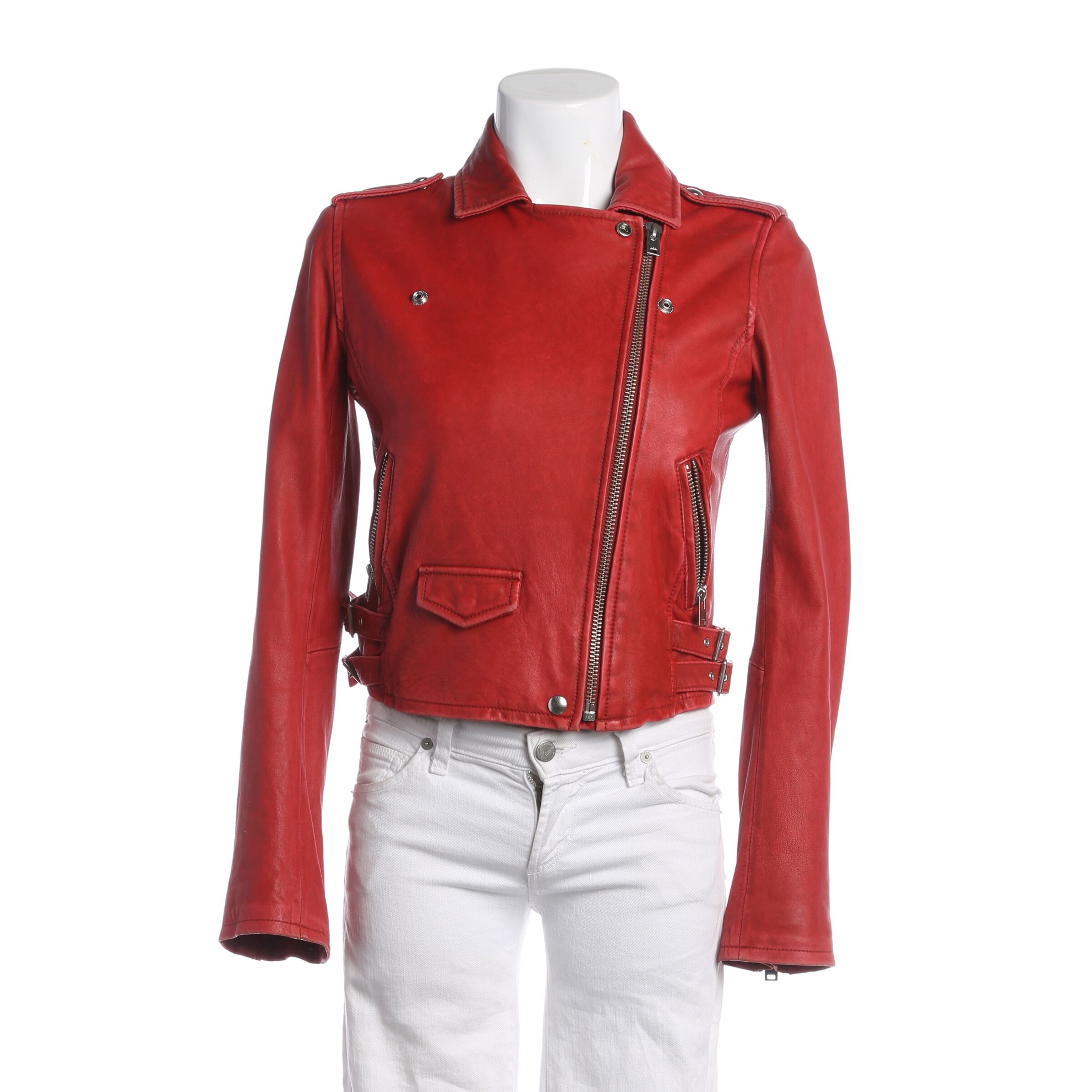 IRO Jacket & Coat in M in Red: front
