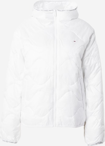 Tommy Jeans Overgangsjakke i hvid: forside