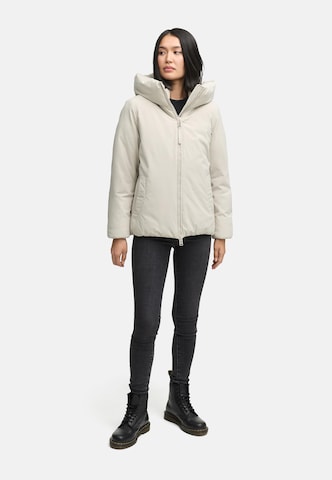 NAVAHOO Vinterjacka 'Blütenlicht 14' i beige