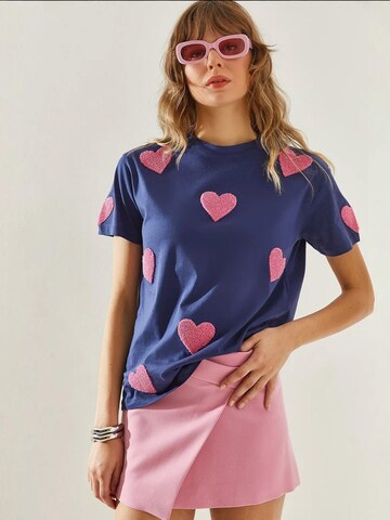 Bianco Lucci - Camisa em azul: frente