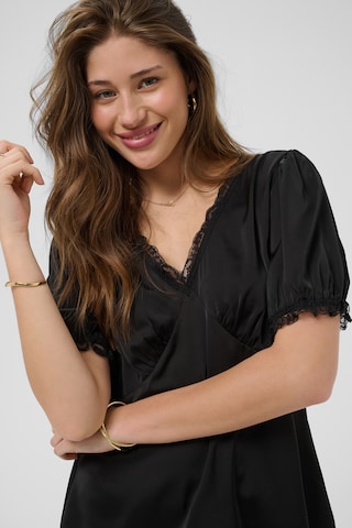 Cream - Camisa 'Almina' em preto