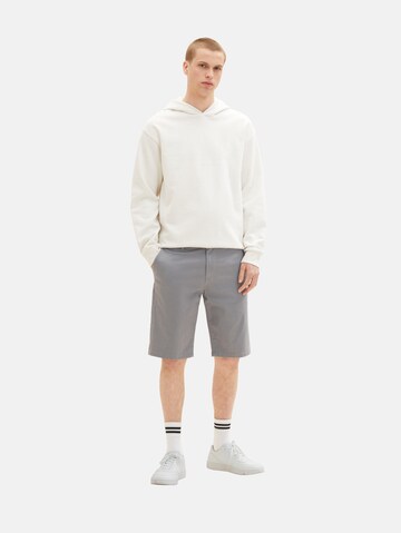 TOM TAILOR DENIM Slimfit Shorts in Grau