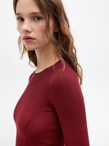 Pull&Bear Svetr – červená