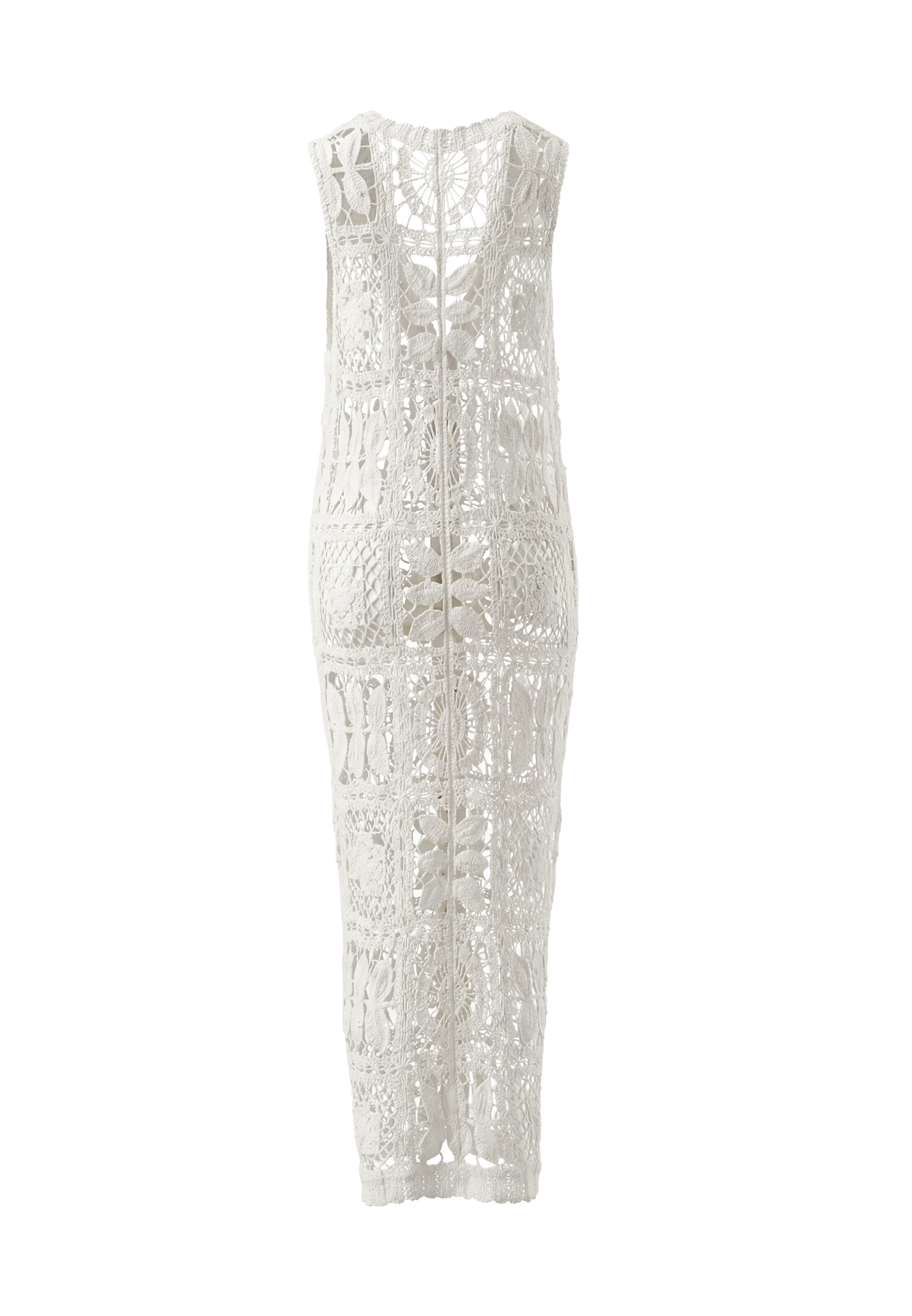 Robes en maille IZIA en blanc
