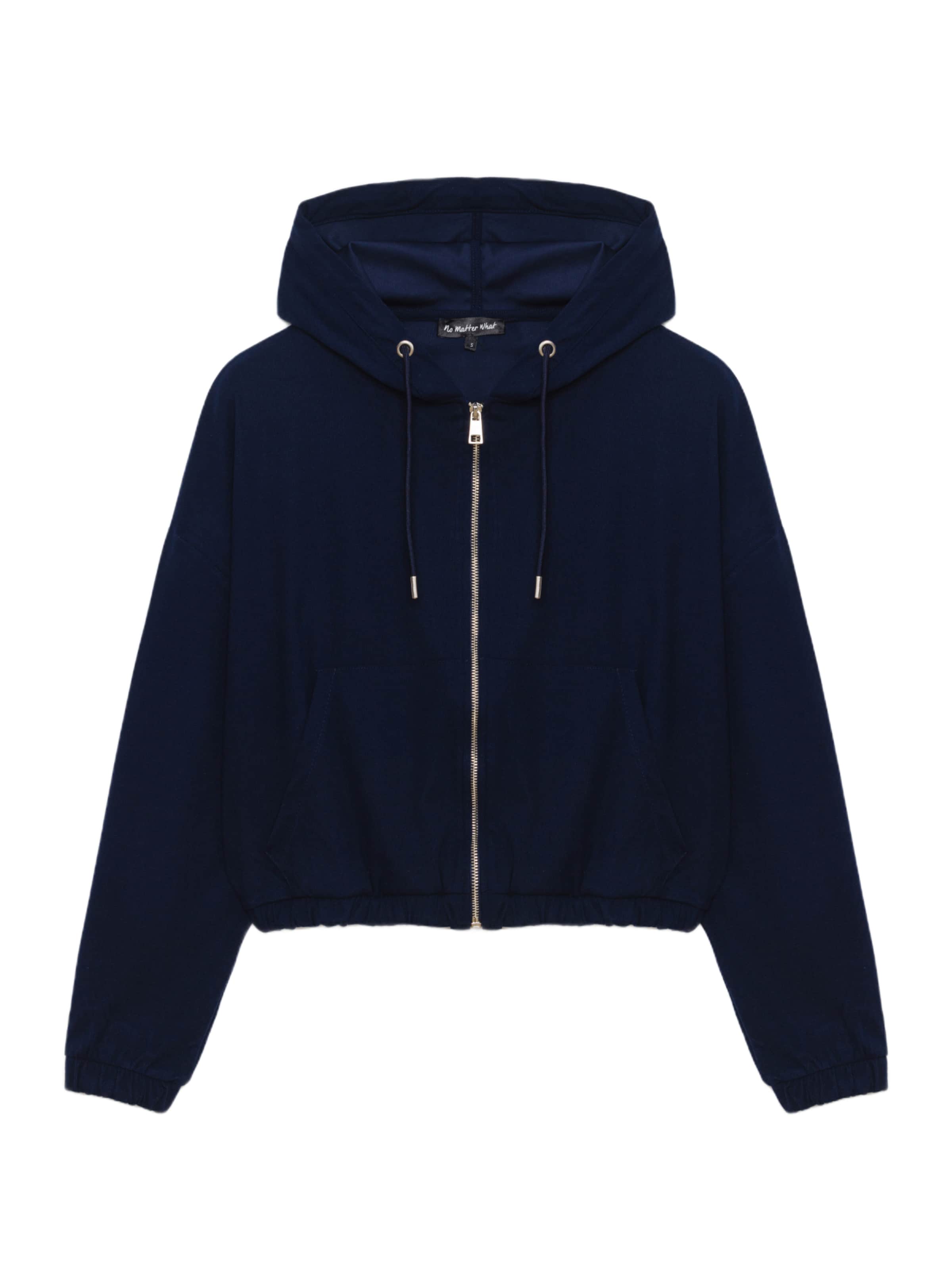 No Matter What Sweat jacket in Blue: front