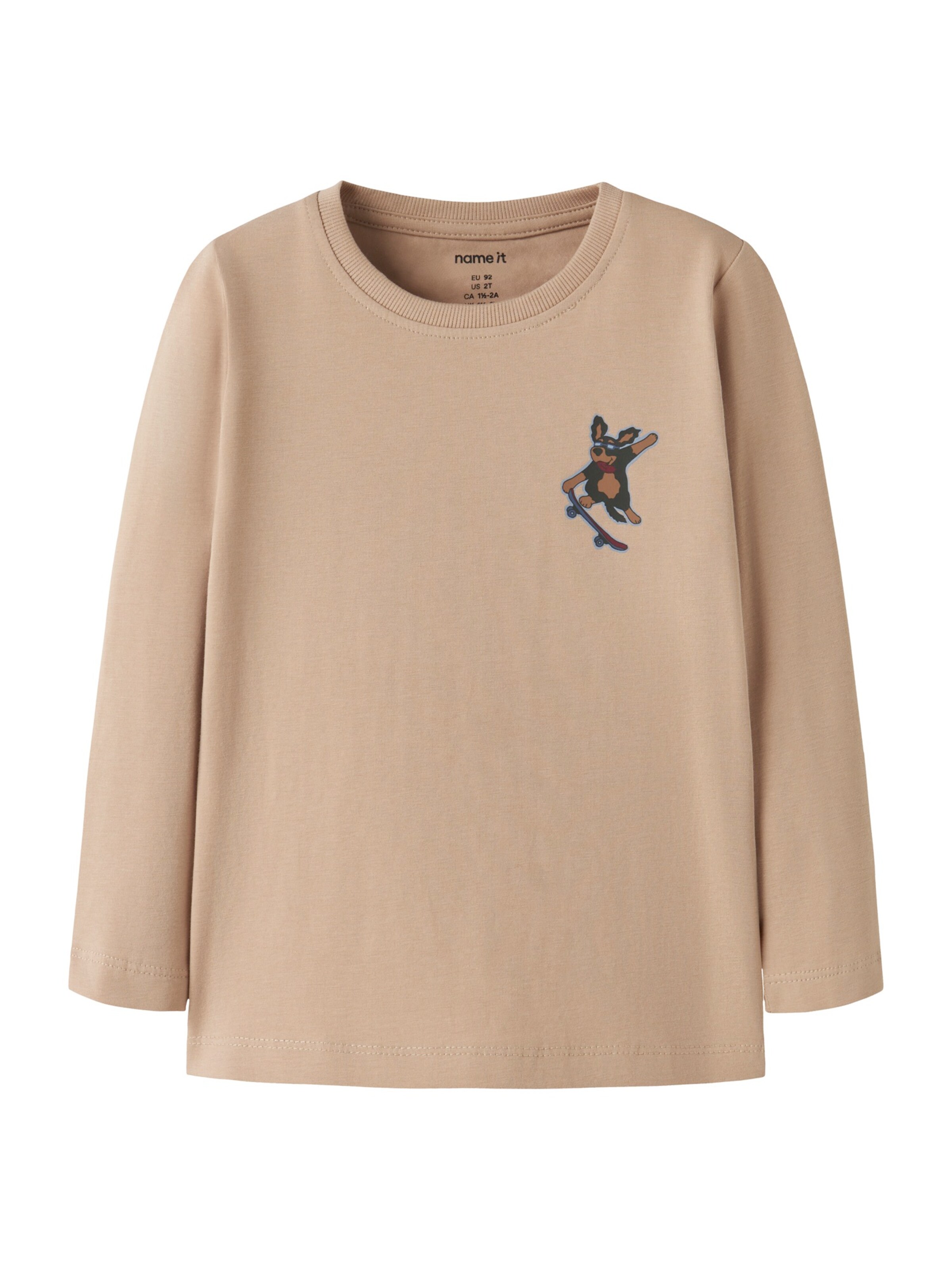 NAME IT Shirt 'NMMVux' in Beige: Vorderseite