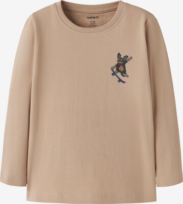 NAME IT Shirt 'NMMVux' in Beige: Vorderseite