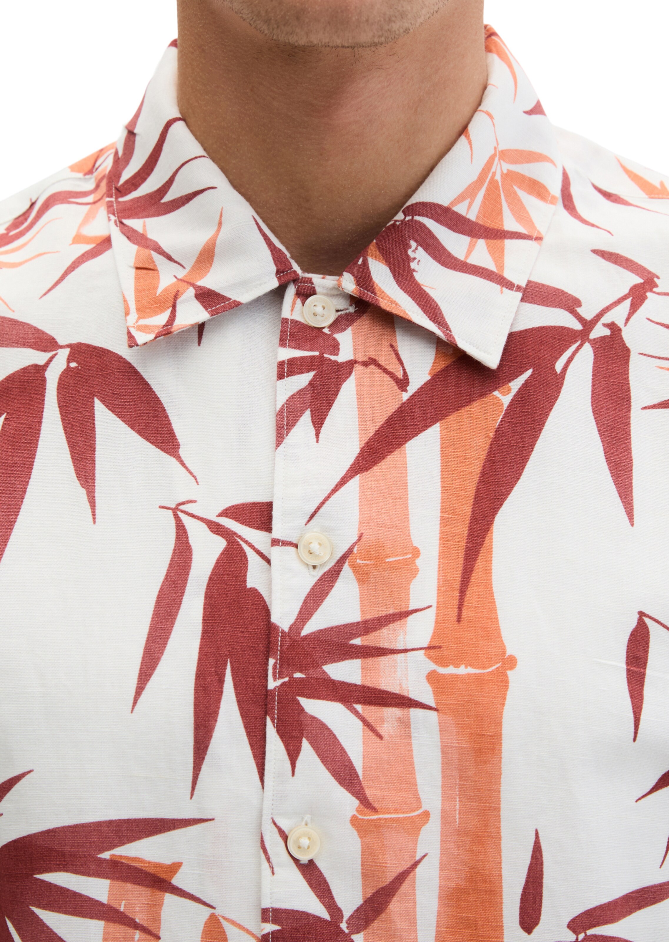 Marc O'Polo Regular fit Button Up Shirt in Red