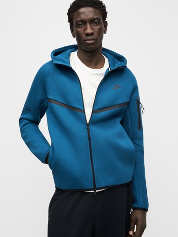 Nike SportswearGornji dio trenirke 'TECH FLEECE' - plava boja