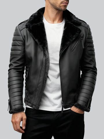 Crone Winter Jacket 'NAIK SHEARLING' in Black