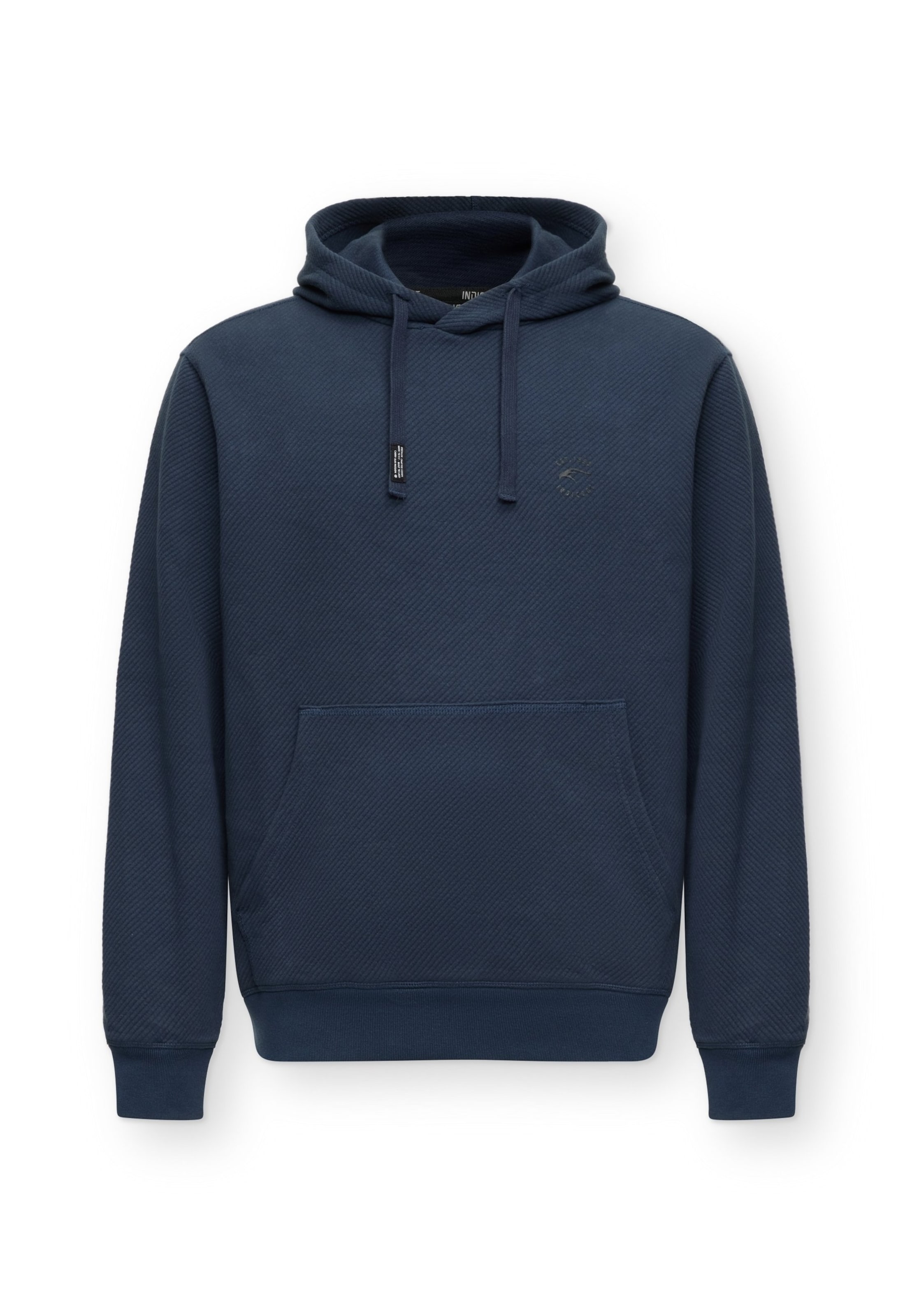 INDICODE JEANS Mikina 'Torric' – modrá: přední strana