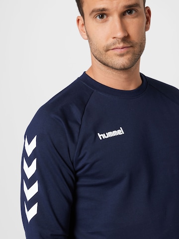 HummelSportska sweater majica 'Go' - plava boja