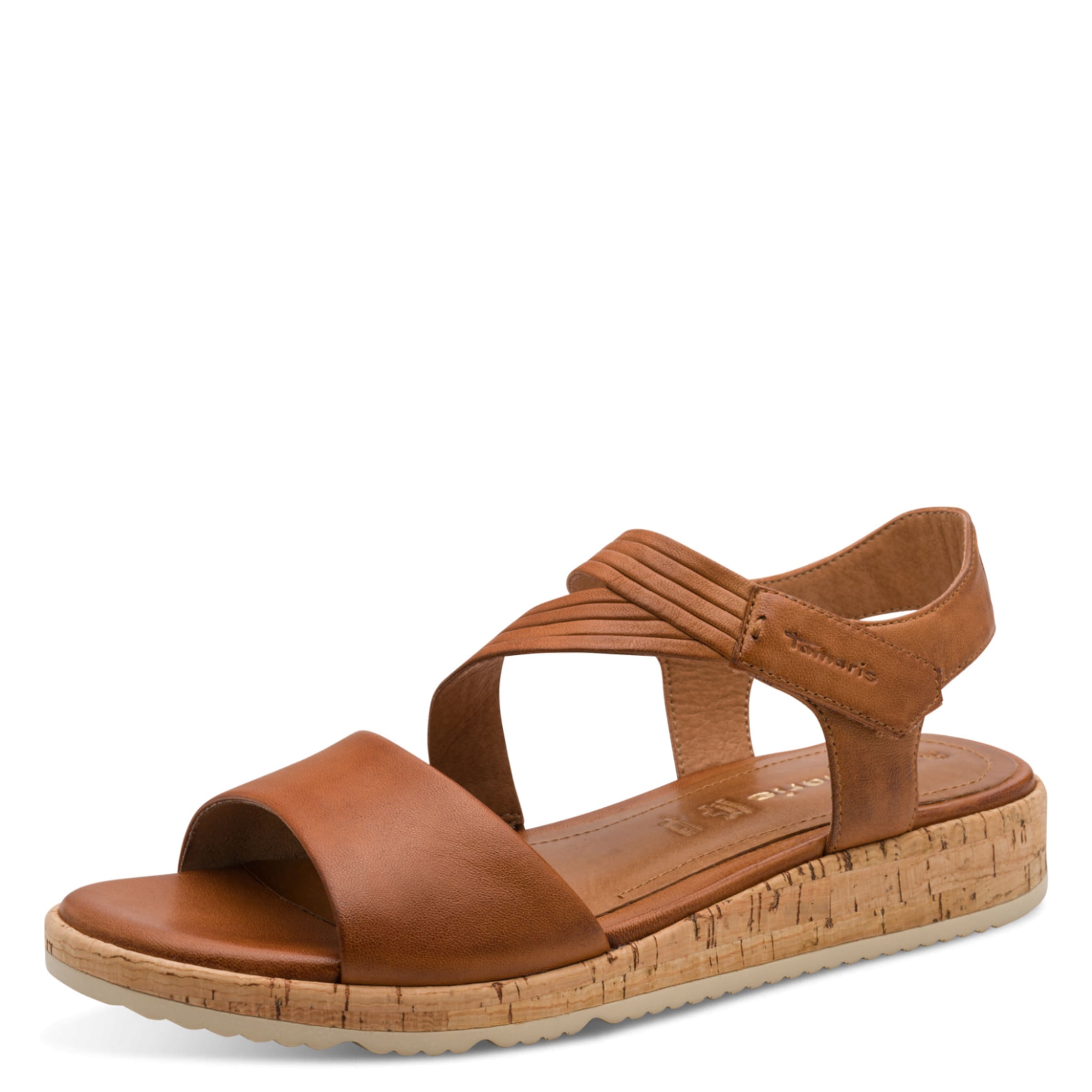 Tamaris Sandals in Brown: front