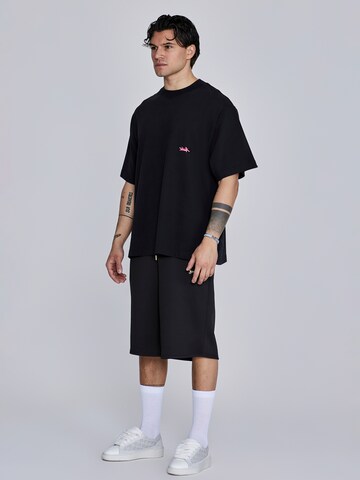 SikSilk T-Shirt in Schwarz