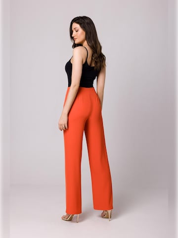 Makover - regular Pantalón en naranja