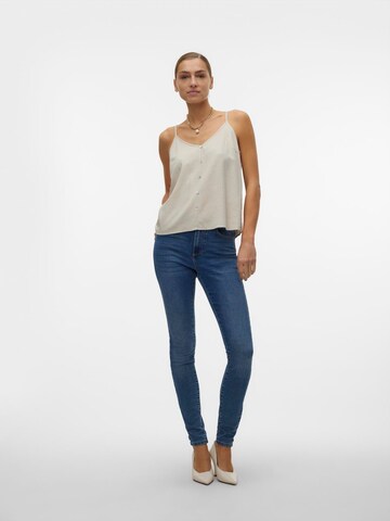 Top 'VMMymilo' di VERO MODA in grigio