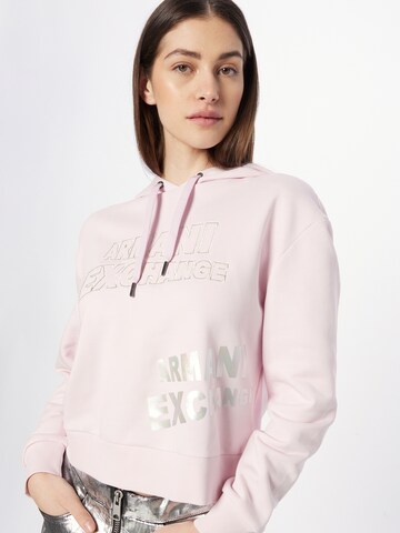 ARMANI EXCHANGE Sweatshirt i pink