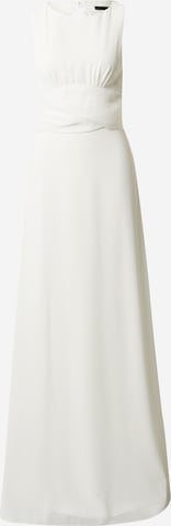 Robe de soirée 'DAINA' TFNC en blanc : devant