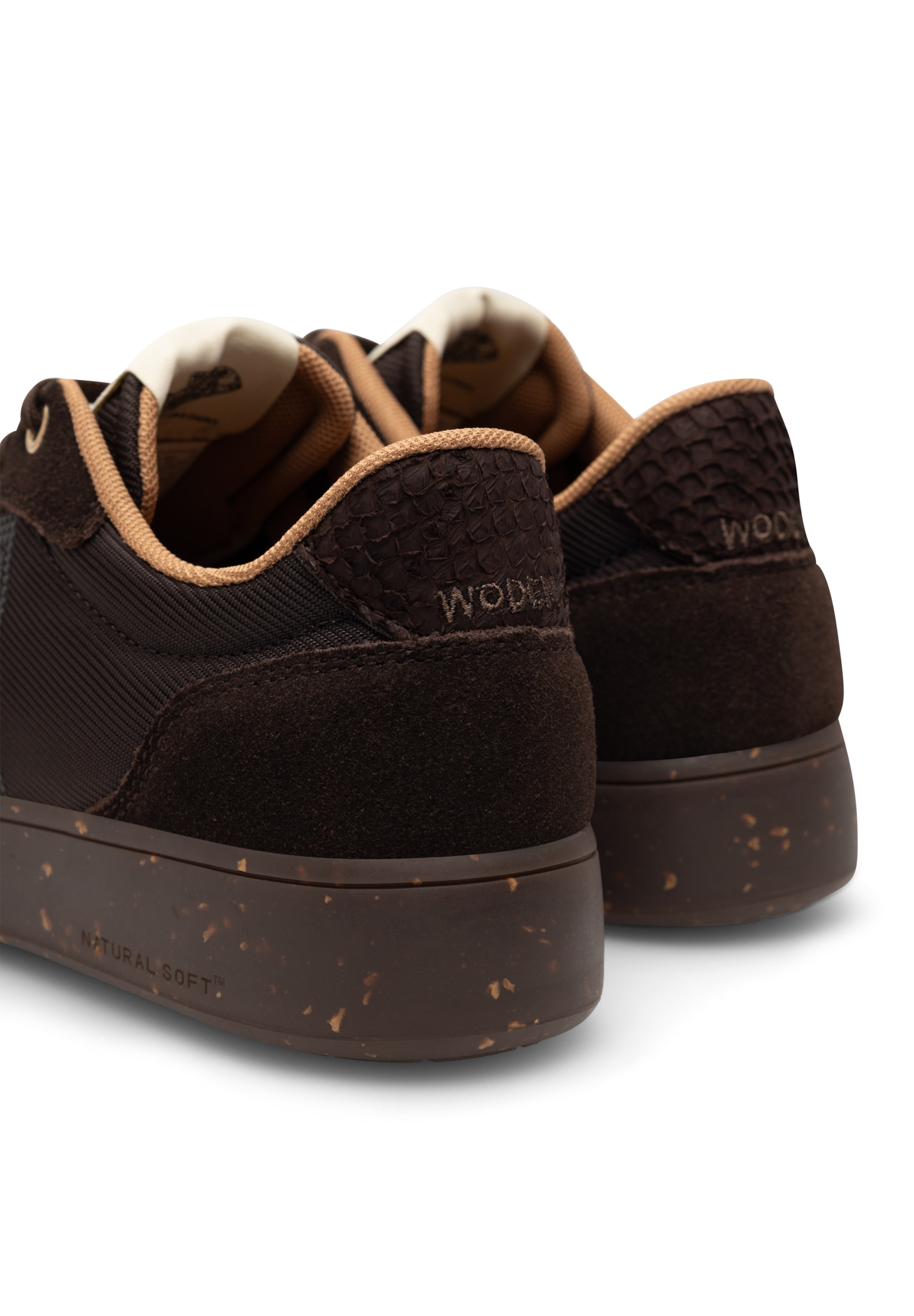 Baskets basses 'Line Sneak' WODEN en marron