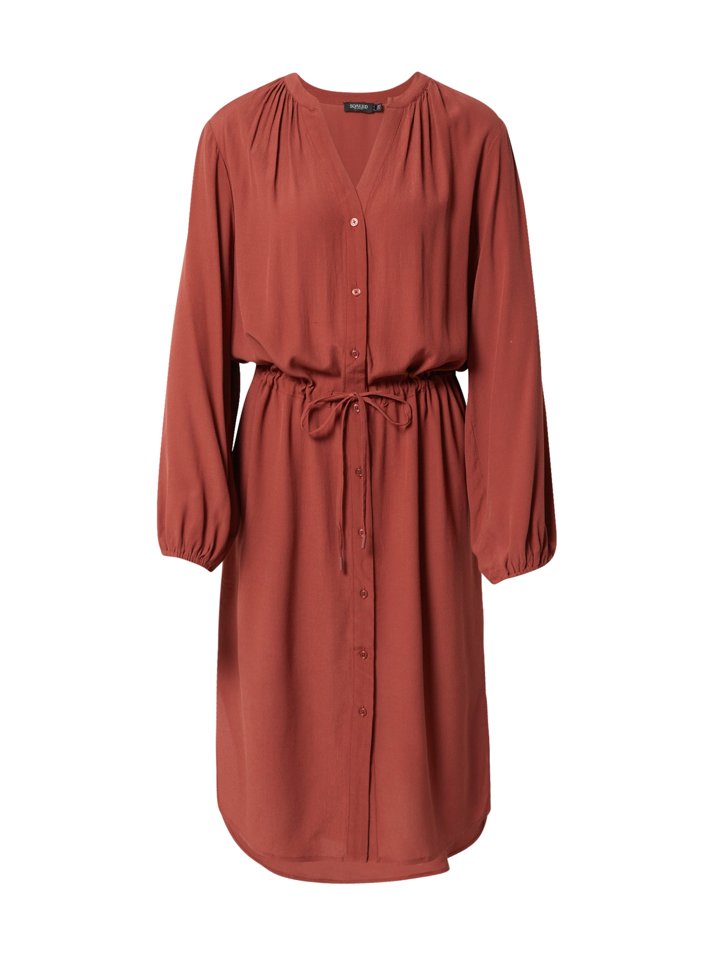 Abito camicia 'Helia' SOAKED IN LUXURY di colore ruggine, Visualizzazione prodotti
