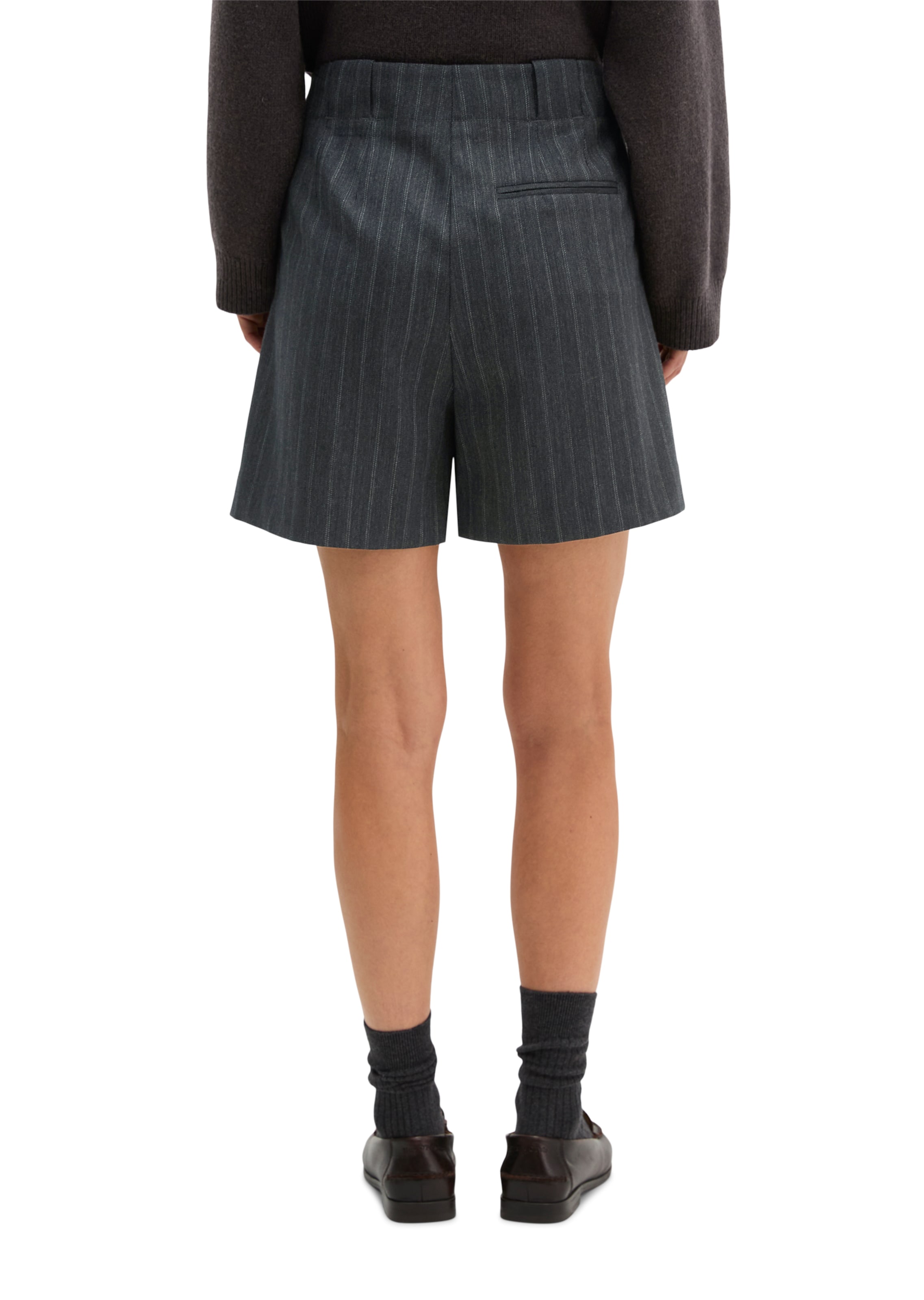 Marc O'Polo Regular Broek in Grijs: terug