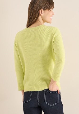 CECIL Knit Cardigan in Yellow