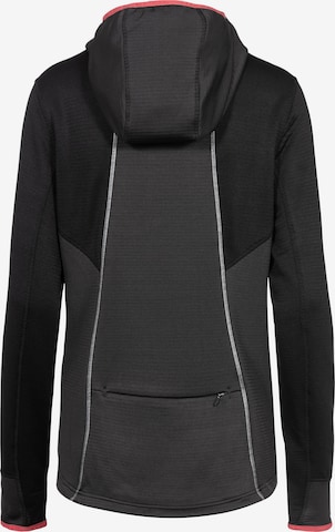 UNIFIT Funktionsfleecejacke in Schwarz