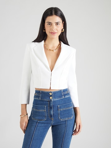 Elisabetta Franchi Блейзер в Белый: спереди