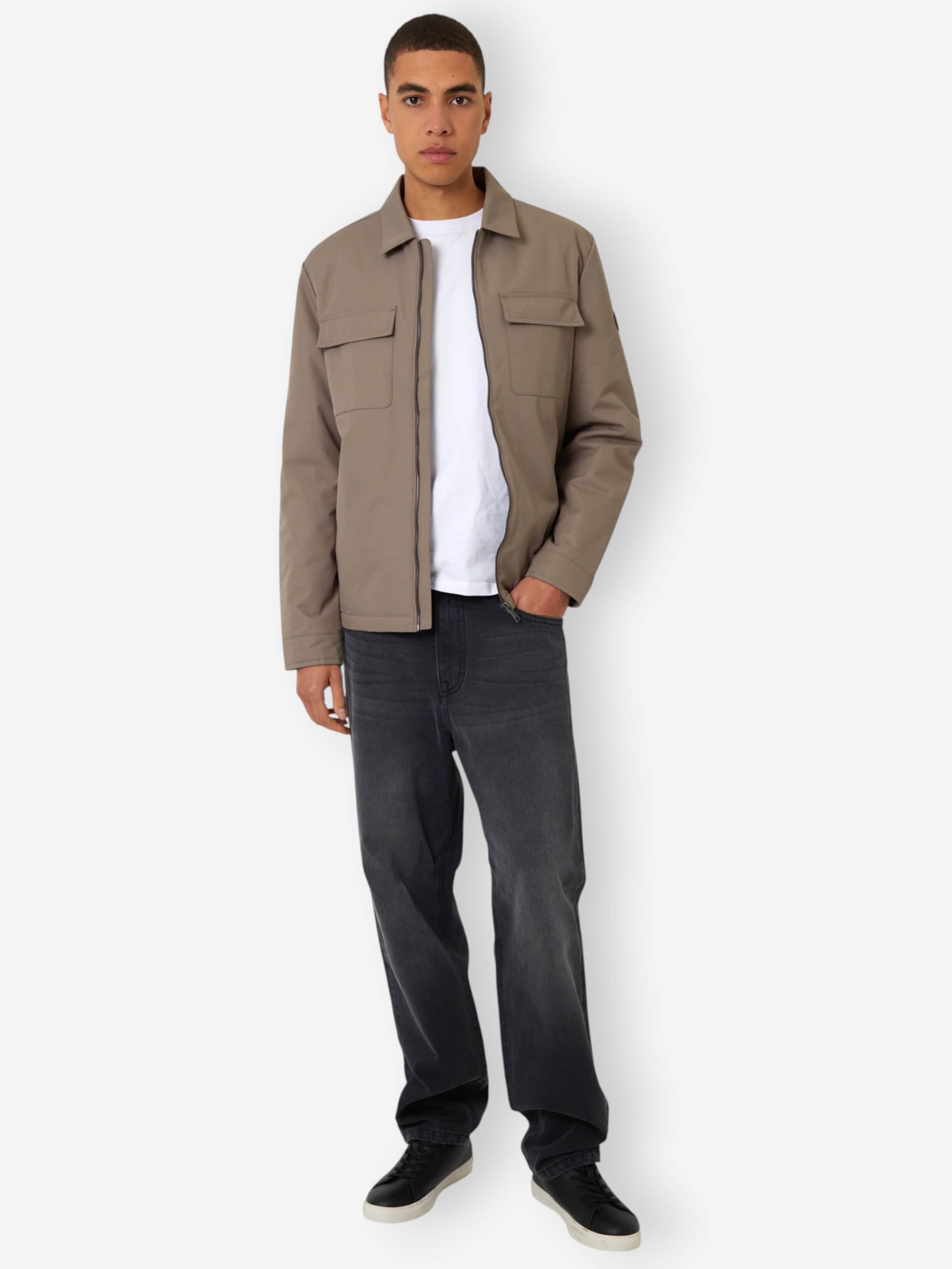 Threadbare Freizeitjacke 'Hitchin' in Beige