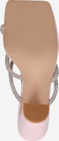 Simmi London - Sandalias de dedo 'HEERA' en rosa