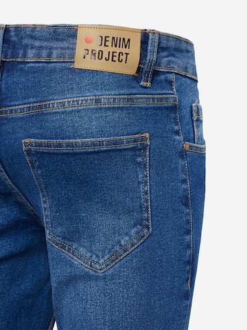 Denim Project Слим фит Дънки 'Mr. Red' в синьо