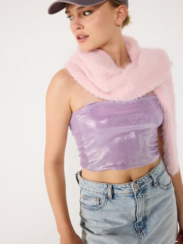 No Matter What Top in Purple