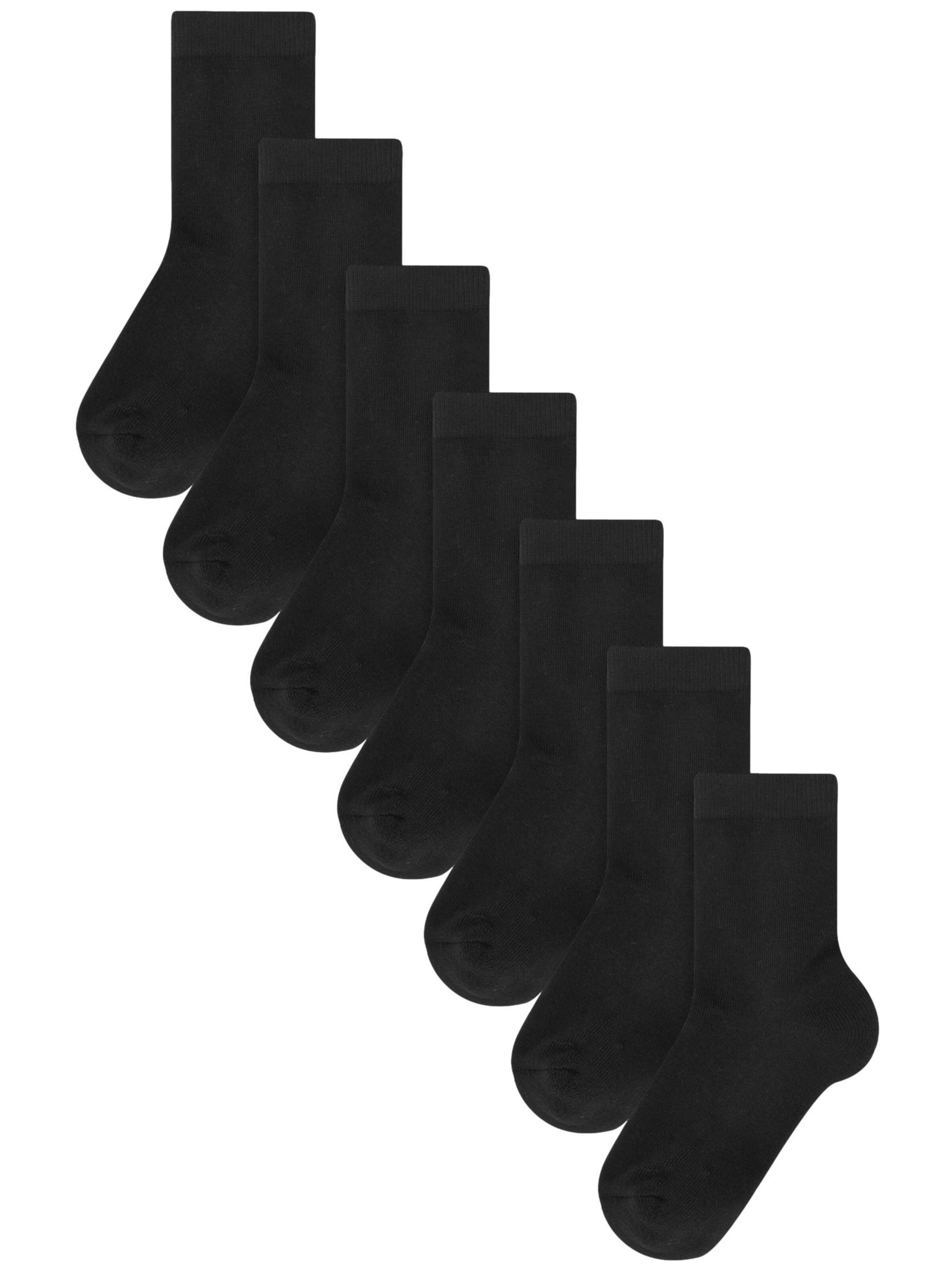 Next Къси чорапи в черно: отпред