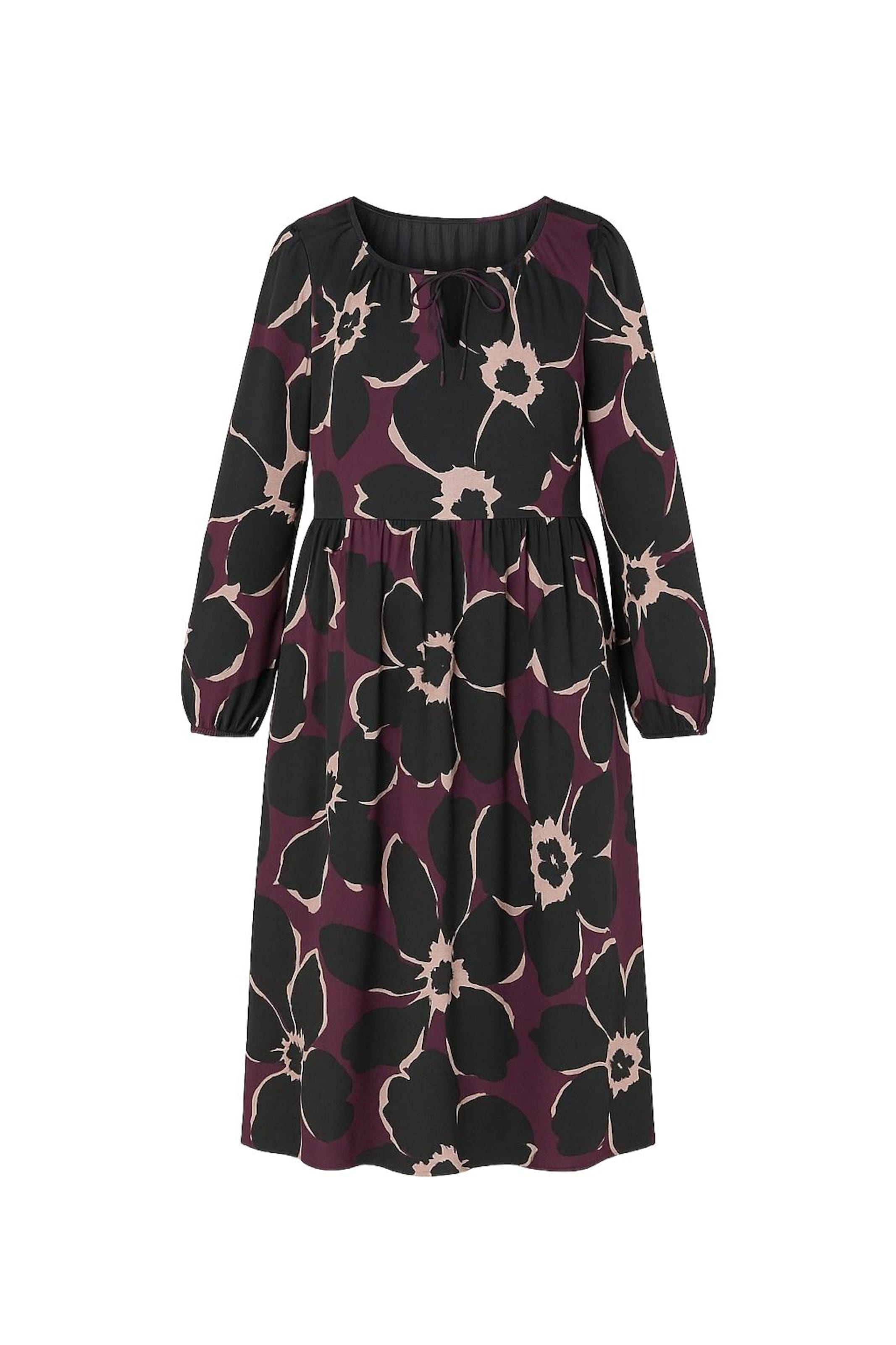 Stil Diva Kleid in Schwarz: Vorderseite