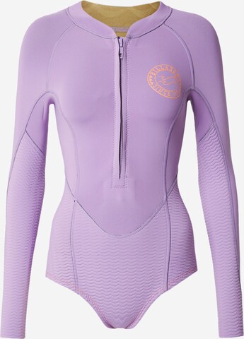 Combinaison en néoprène 'SALTY DAYZ' BILLABONG en violet : devant