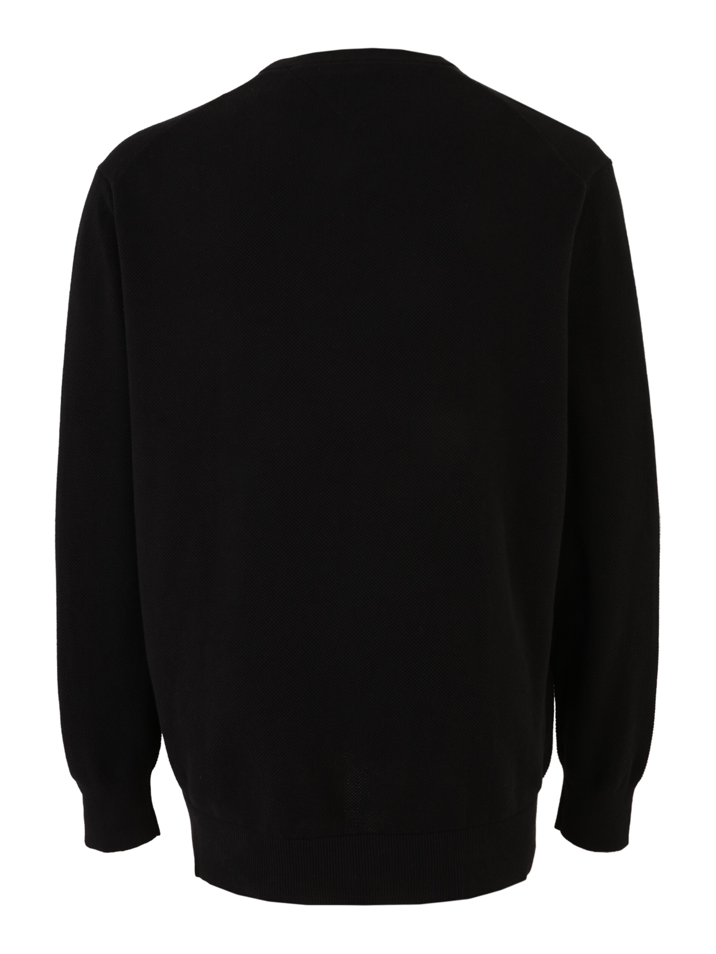 Tommy Hilfiger Big & Tall Пуловер 'ESSENTIAL' в черно