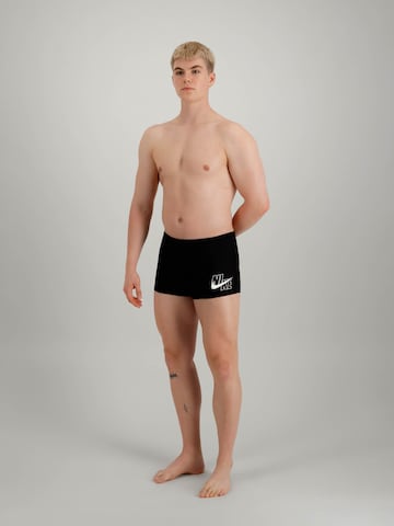 Nike Swim Sportsbadebukse i svart