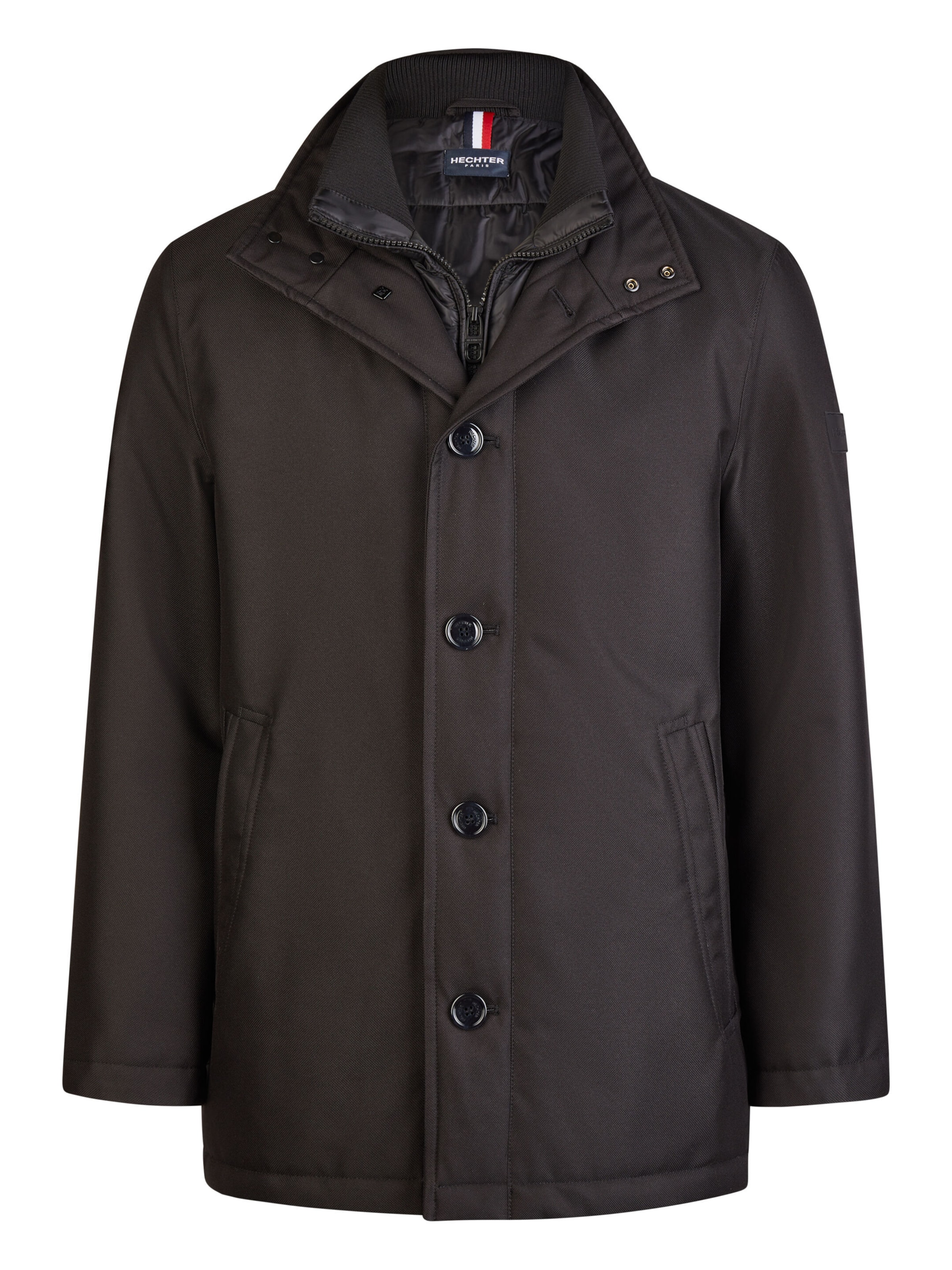 Veste outdoor HECHTER PARIS en noir : devant