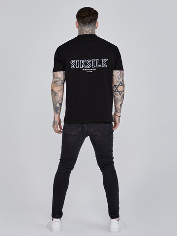 SikSilk Skinny Jeans in Schwarz