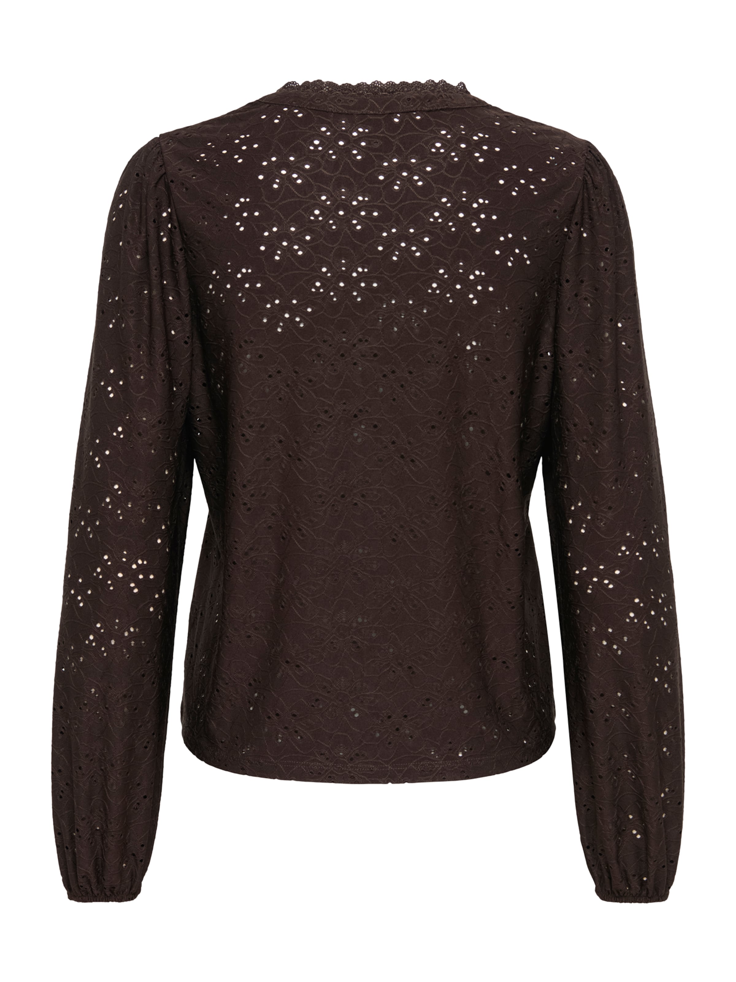 ONLY Bluza 'ONLSMILLA' | rjava barva: zadnja stran