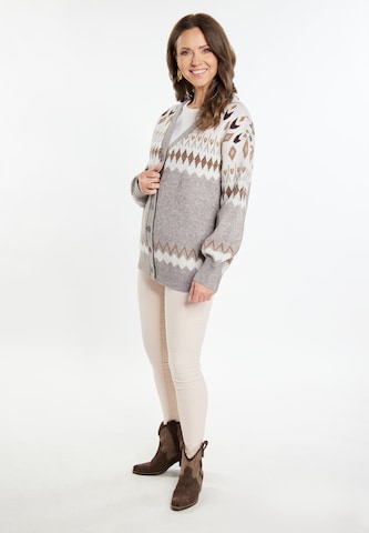 usha FESTIVAL Knit cardigan in Grey