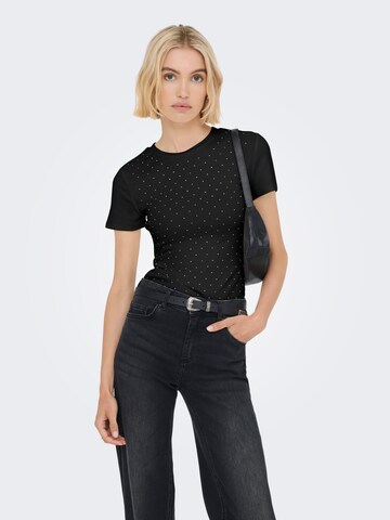 ONLY T-Shirt in Schwarz: Vorderseite