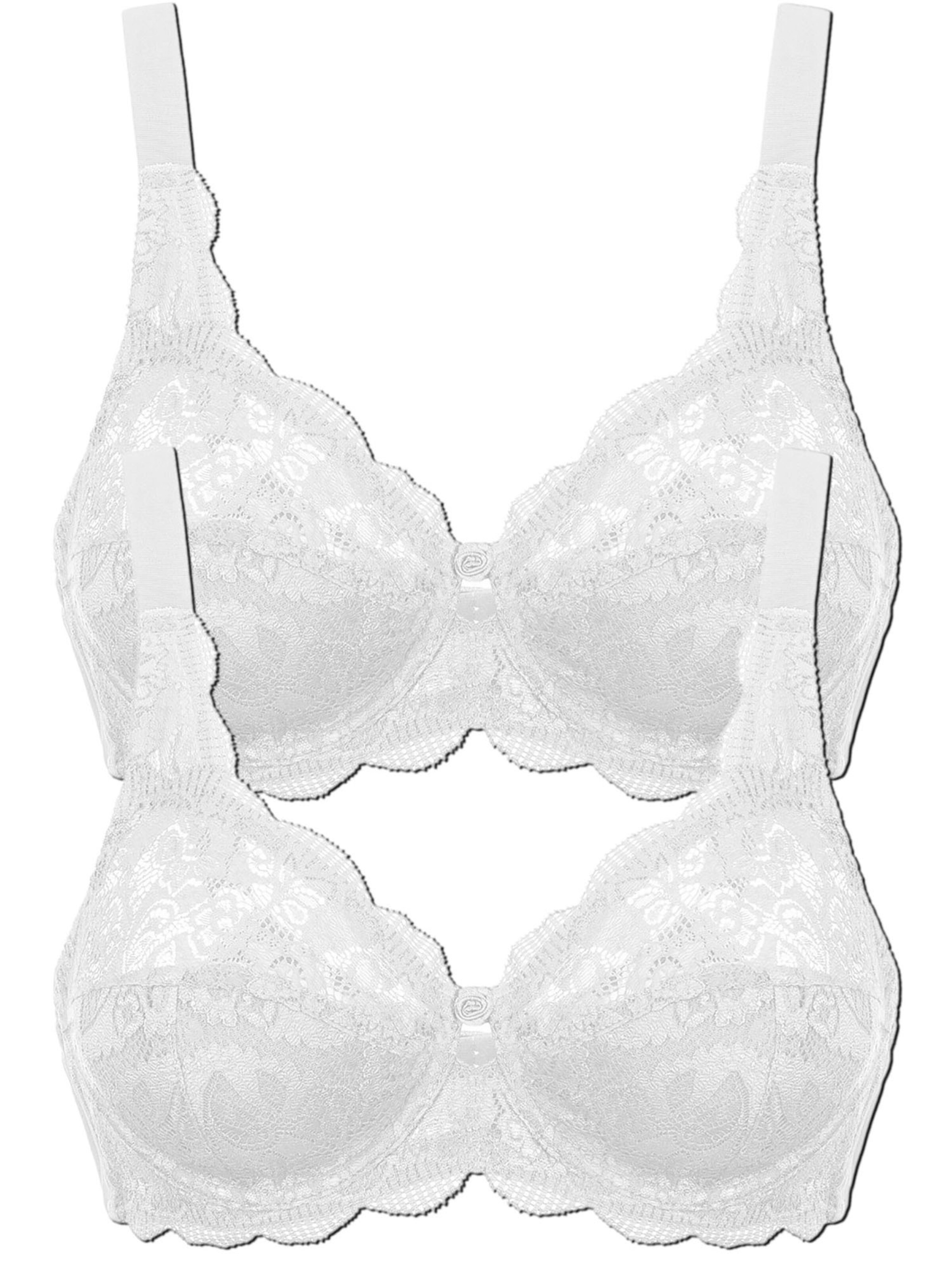 SUSA Bra 'Latina' in White: front