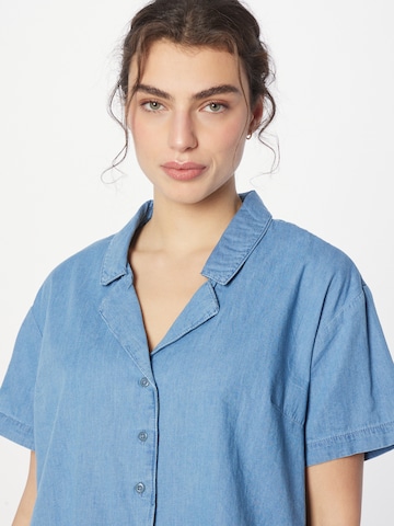 Camicia da donna di Urban Classics in blu